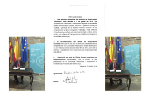 Firma Manifest Alcalde de Benifairó de les Valls